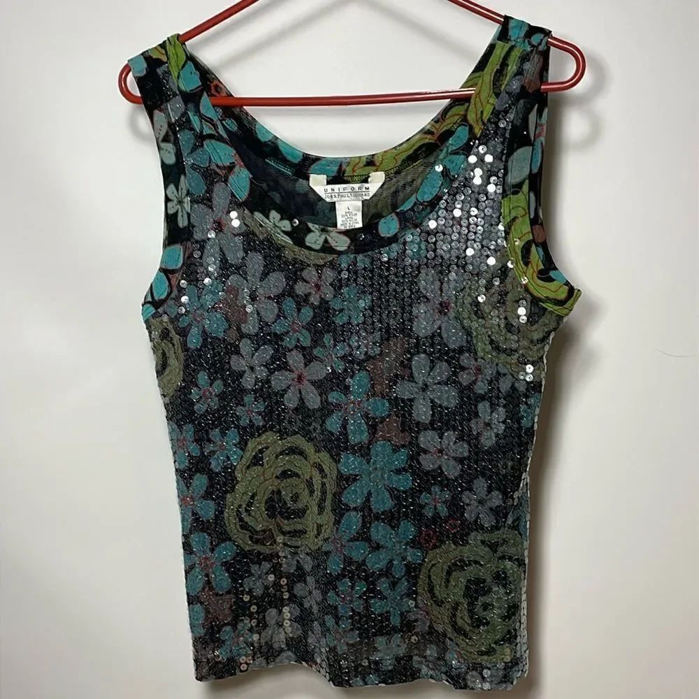 Uniform tank top blouse